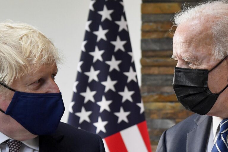 The Latest: Biden presents UK’s Johnson with a US-made bike