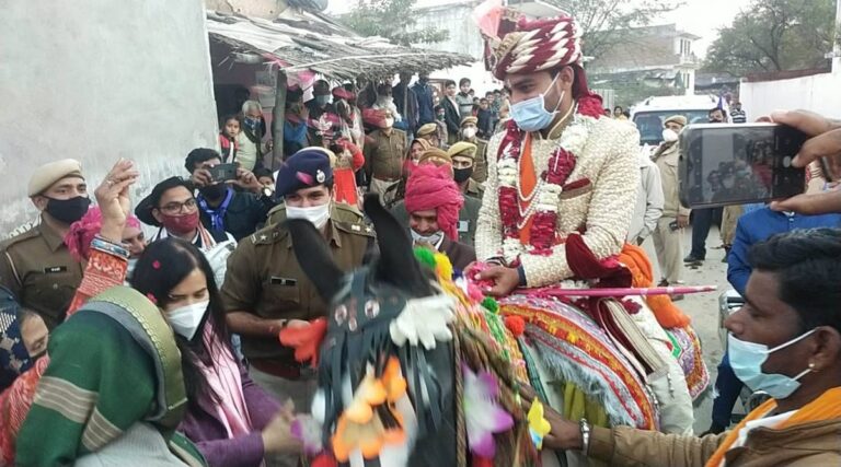 In Rajasthan village, with some official help: ‘I’m first Dalit groom to ride mare’