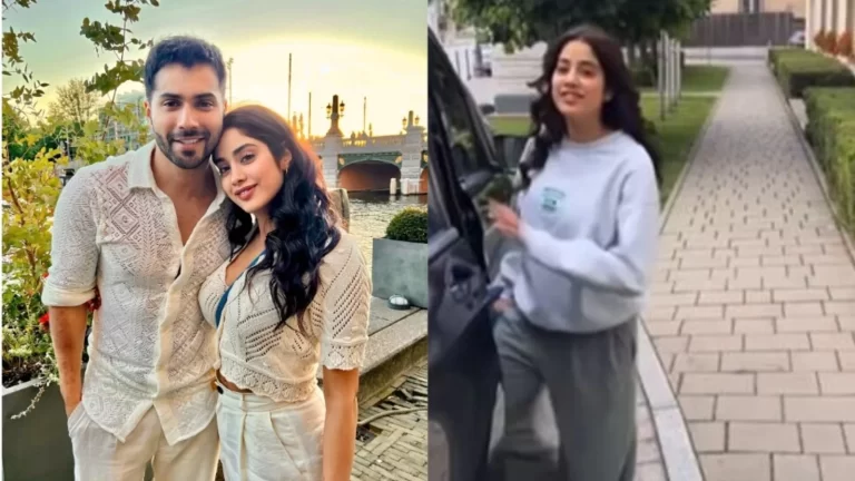 Janhvi Kapoor reacts after Varun Dhawan asks ‘what is this behaviour?’ as she arrives late for shoot in Poland. Watch