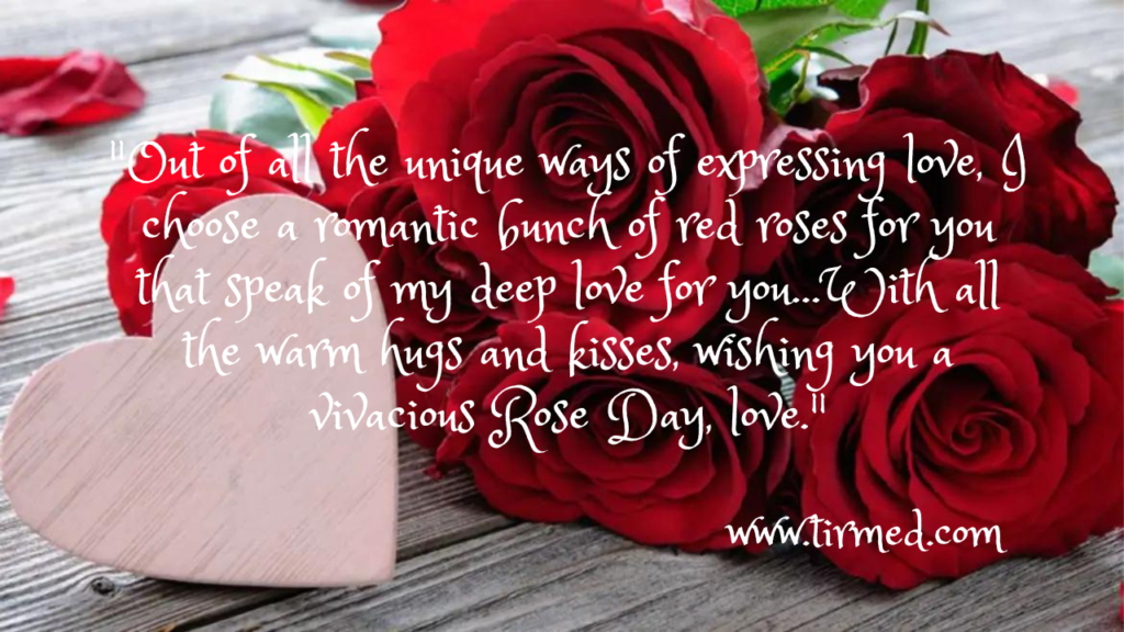 Rose Day Quotes, Wishes and Messages 