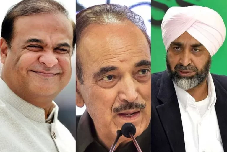 From Himanta to Scindia to Azad and now Badal: How Congress has been losing its top leaders