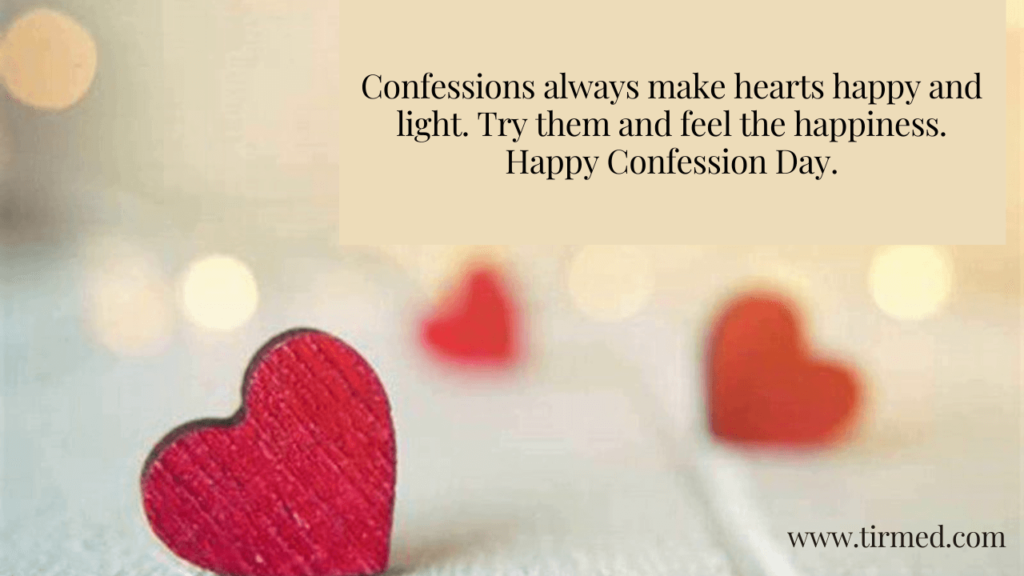 Happy Confession Day 2023: Messages, Quotes and wishes