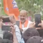 Telangana BJP chief Bandi Sanjay's roadshow hours after bail in paper leak case